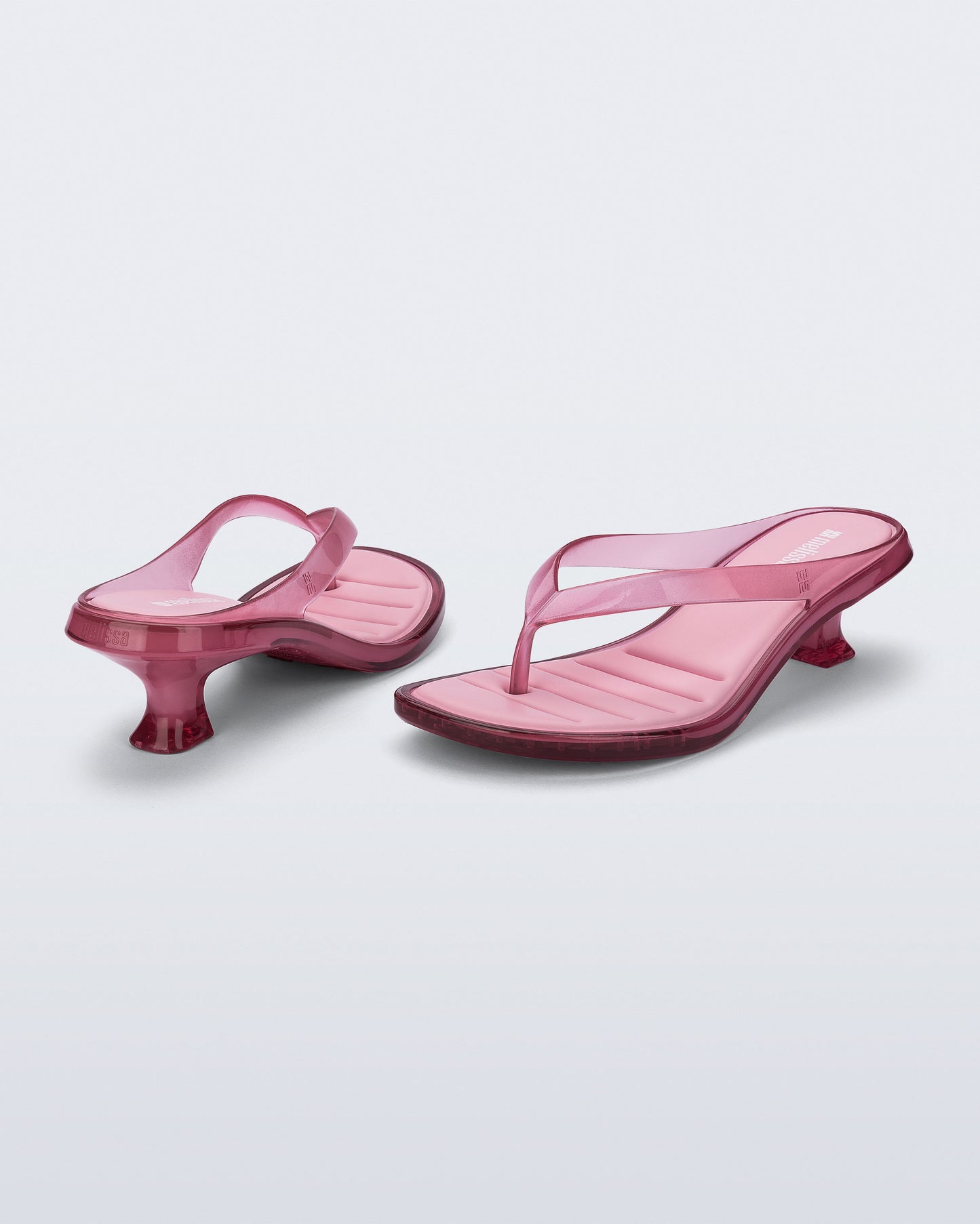 Melissa Thong Kitten Heel