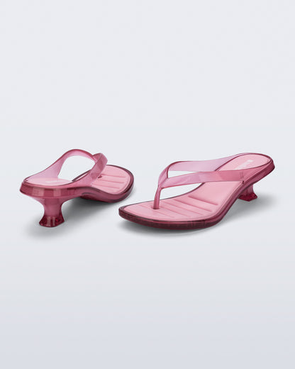 Melissa Thong Kitten Heel