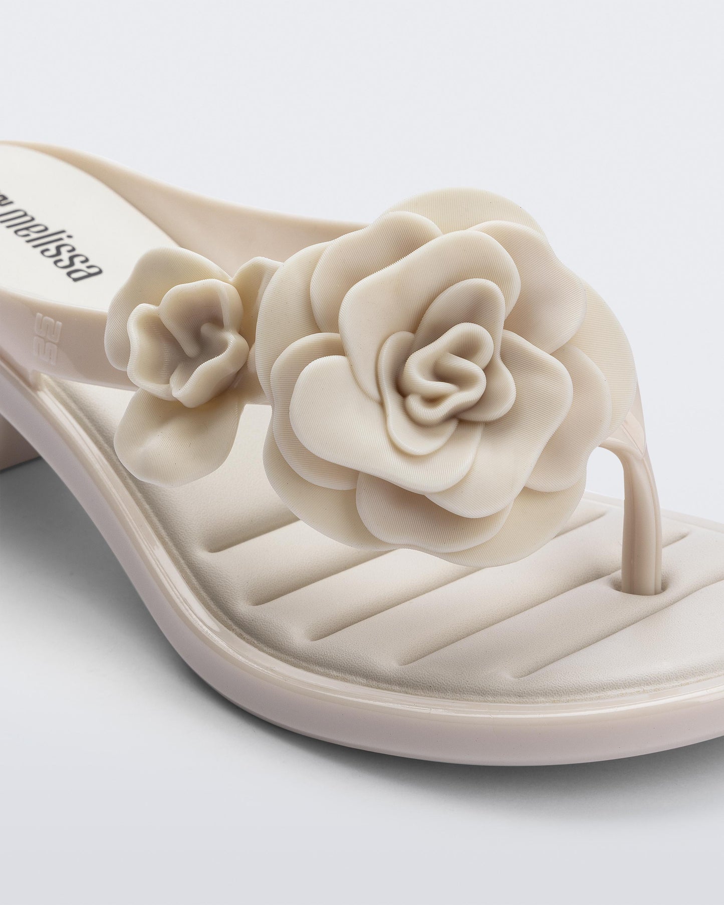 Melissa Thong Kitten Heel Petal