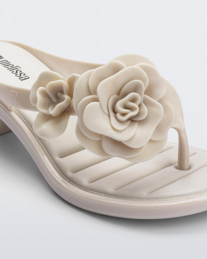 Melissa Thong Kitten Heel Petal