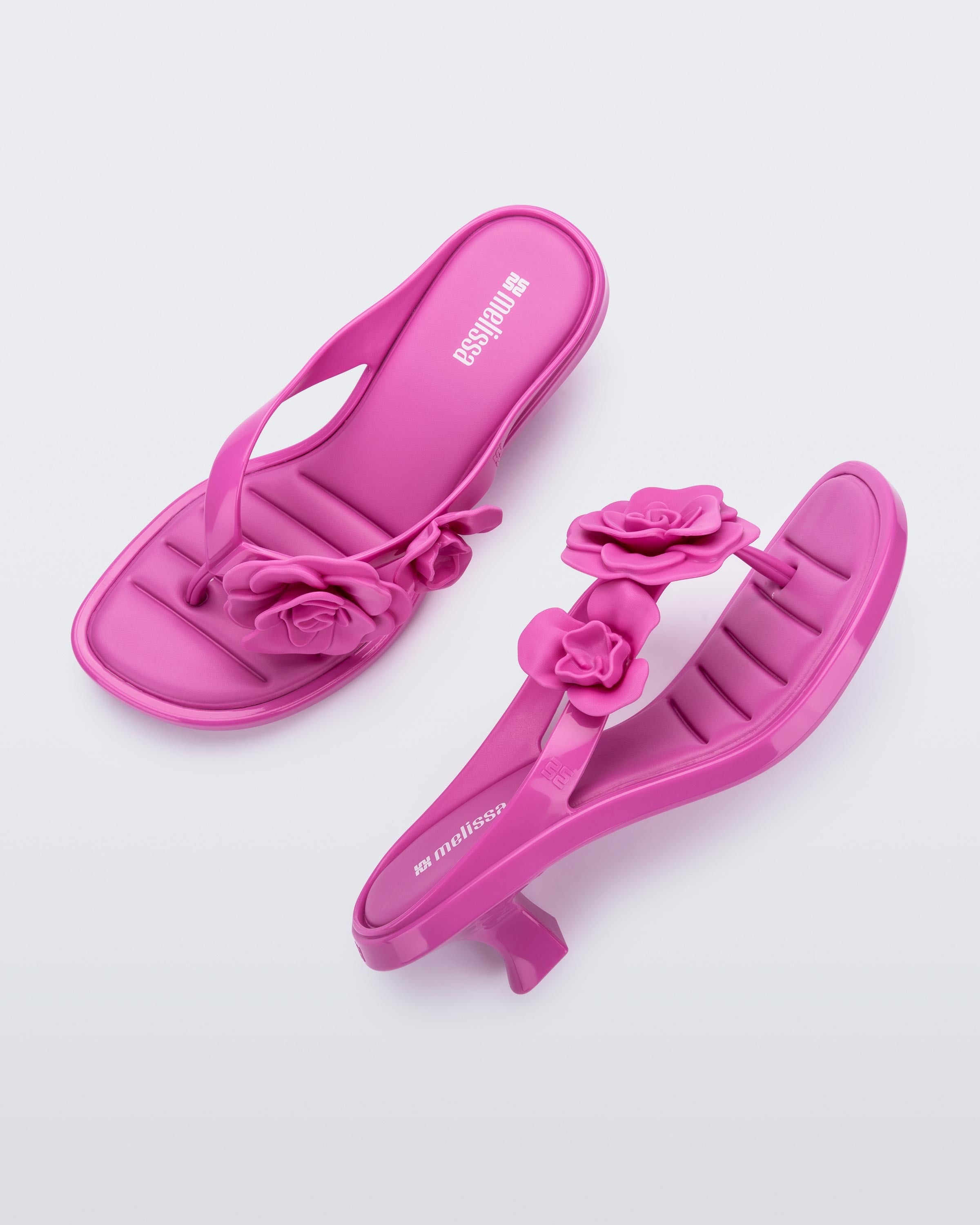Melissa Thong Kitten Heel Petal – melissa shoes Japan