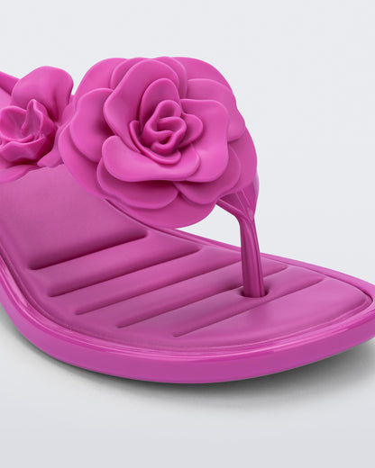 Melissa Thong Kitten Heel Petal