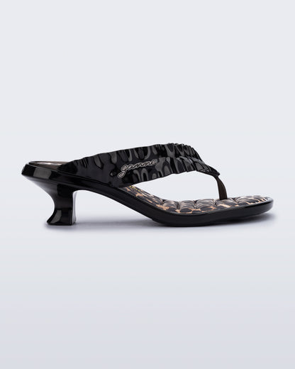 Melissa Thong Kitten Heel + GANNI