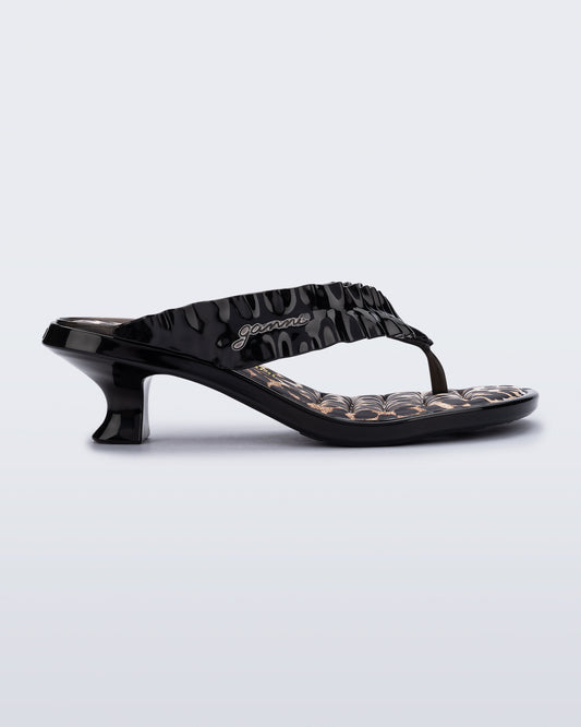 Melissa Thong Kitten Heel + GANNI
