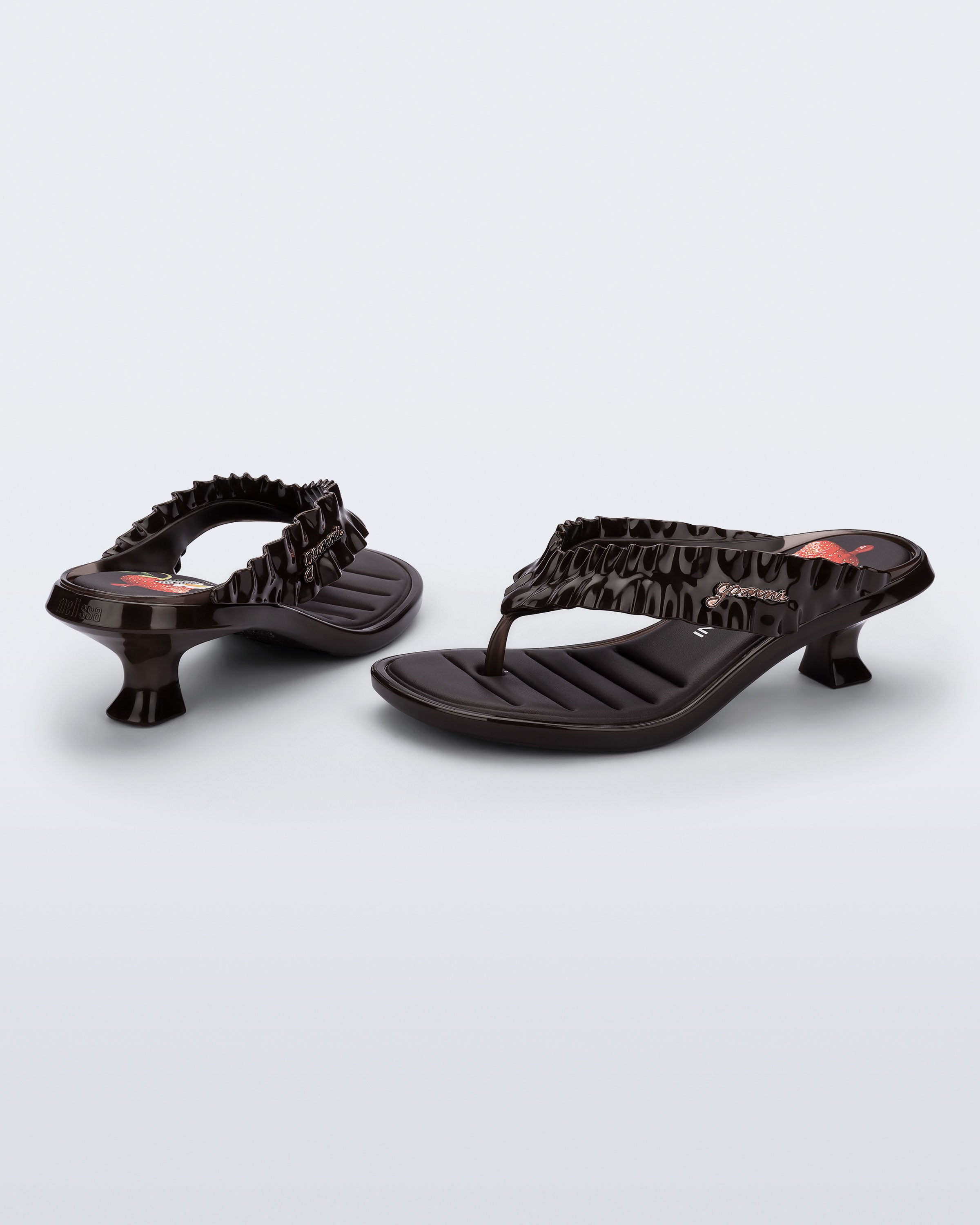 Melissa Thong Kitten Heel + GANNI – melissa shoes Japan
