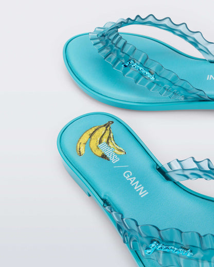 Melissa Flip Flop Slim + GANNI