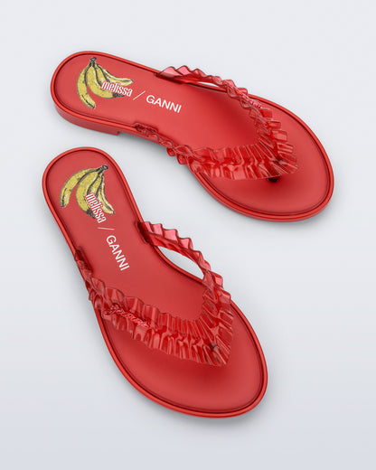 Melissa Flip Flop Slim + GANNI