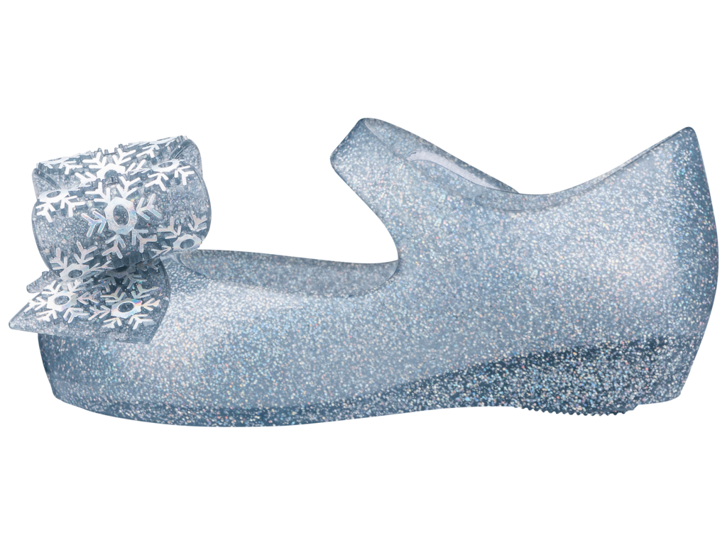 Mini Melissa Ultragirl + Frozen  Clear Glitter