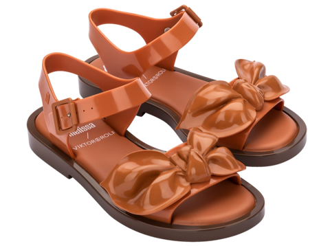 新品メリッサ VIKTOR&ROLF 17,600円 リボンサンダル 24 MELISSA×VIKTOR AND ROLF/メリッサ×ヴィクター＆ロルフ】Party