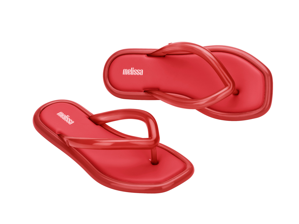 Melissa Airbubble Flip Flop Red