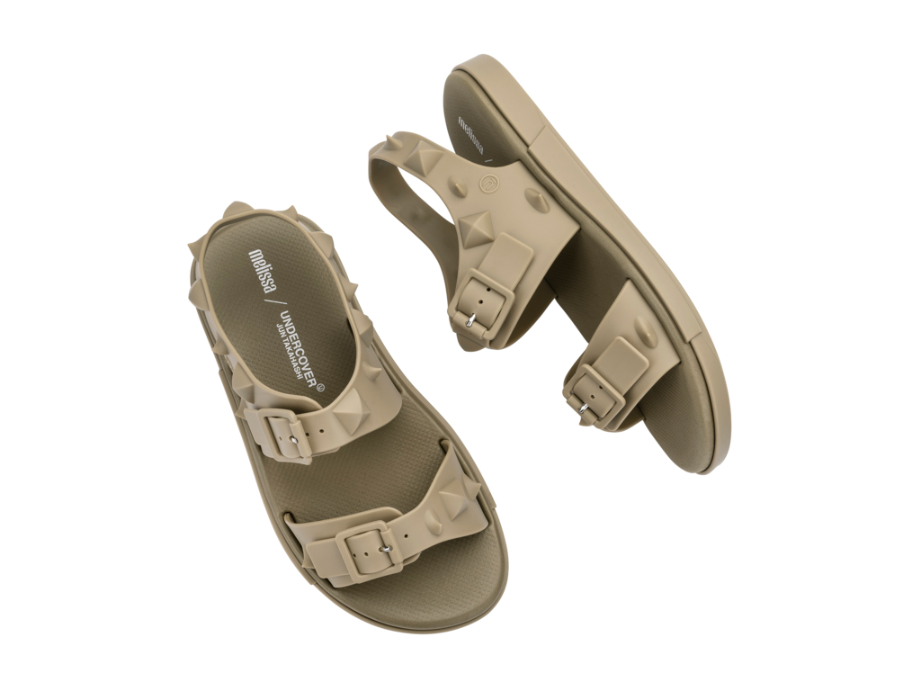 UNDERCOVER Melissaエディション ベージュ Spikes ブーツ UNDERCOVER Melissaエディション ベージュ Spikes ブーツ